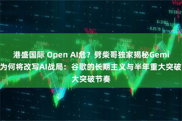 港盛国际 Open AI危？劈柴哥独家揭秘Gemini 3为何将改写AI战局：谷歌的长期主义与半年重大突破节奏