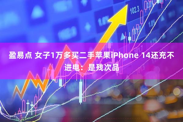 盈易点 女子1万多买二手苹果iPhone 14还充不进电：是残次品